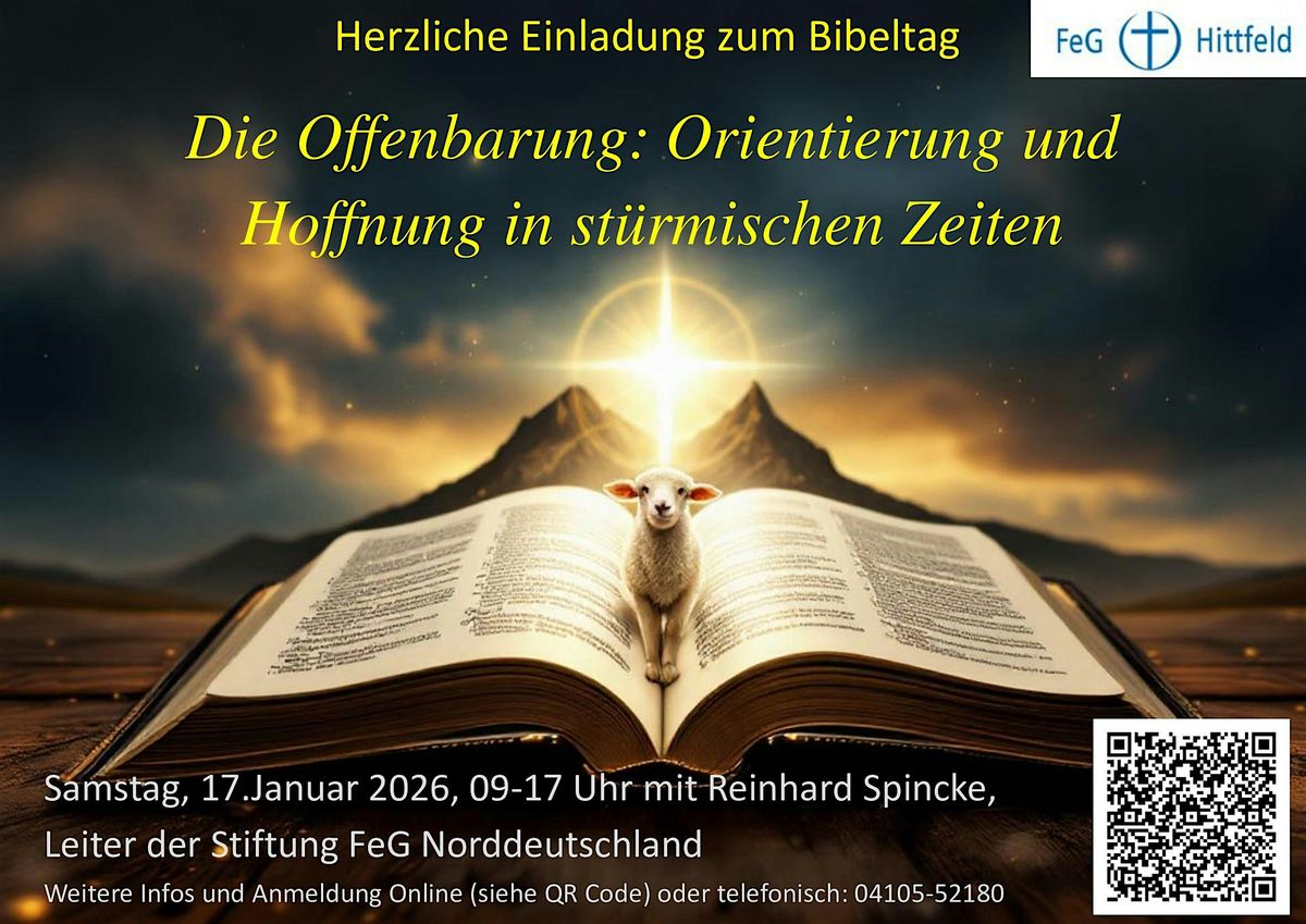 Bibeltag zur Offenbarung - mit Reinhard Spincke, Samstag 17.Januar 9-17 Uhr, 17 January | Event in Seevetal
