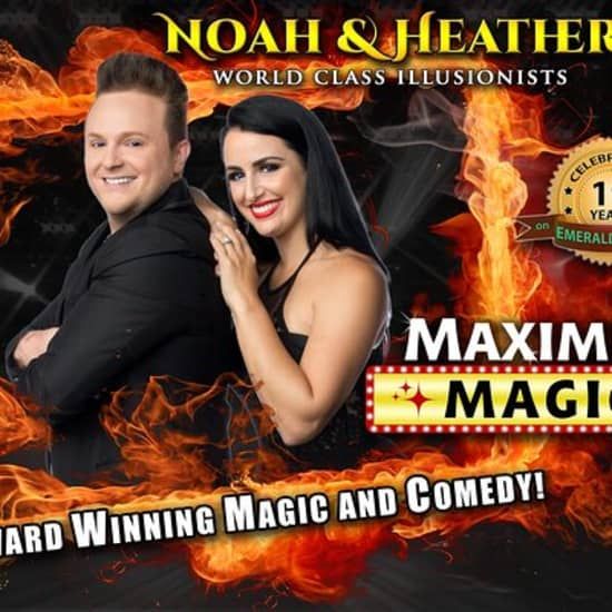 The MAXIMUM MAGIC Show Starring Noah & Heather Wells, 15 May | Event in Destin | AllEvents