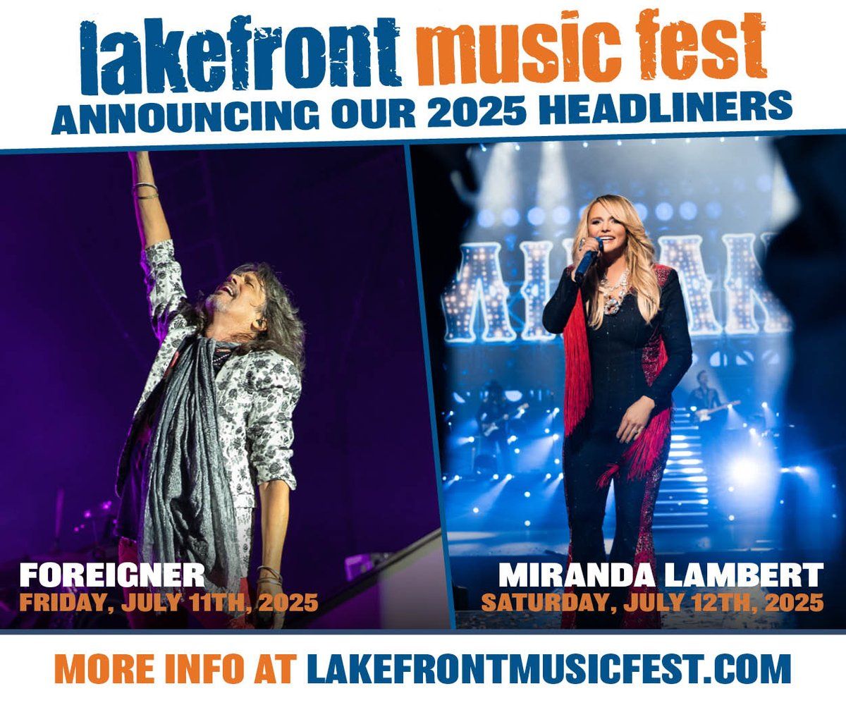 Lakefront Music Fest: Miranda Lambert - Saturday, 11 July | Event in Prior Lake | AllEvents