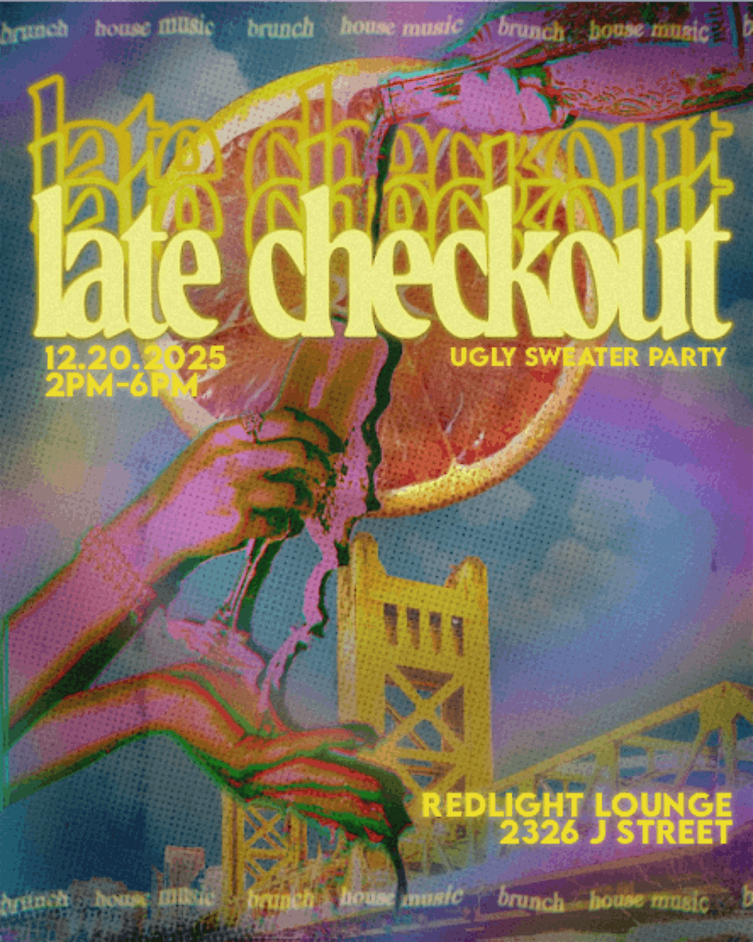Late Checkout - Ugly sweater party, 20 December | Event in Sacramento | AllEvents