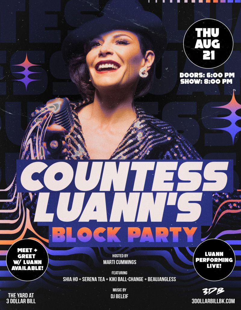 Countess Luann at House of Blues Las Vegas, 14 November | Event in Las Vegas | AllEvents