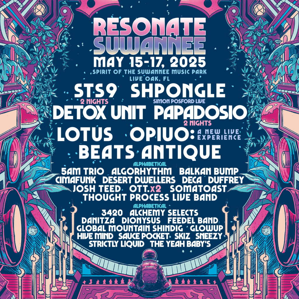 2025 Resonate Suwannee Music Festival - 3 Day Pass at Spirit of the Suwannee Music Park, 15 May | AllEvents