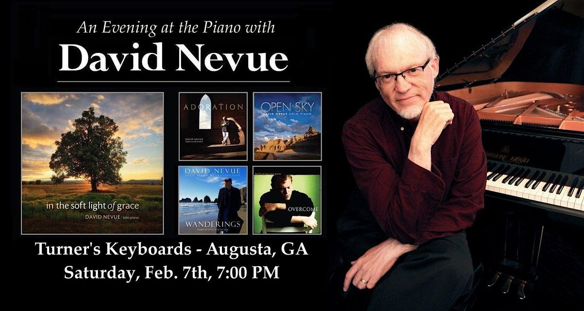David Nevue - An Evening at the Piano - Augusta, GA, 7 February | Event in Augusta | AllEvents