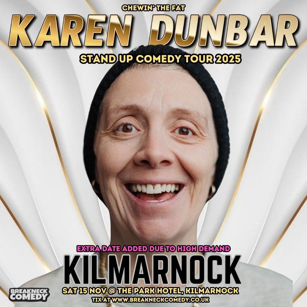 KAREN DUNBAR : Live, 15 November | Event in Kilmarnock | AllEvents