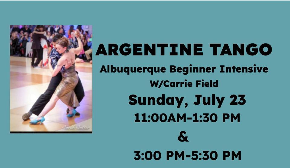 Tango Beginners Intensive in Albuquerque, Albuquerque Square Dance