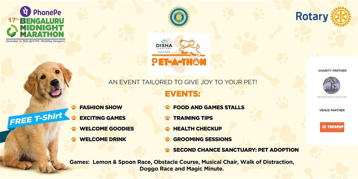 Disha Habitat PetAThon 2024, Sy No 163/2, Kommasandra Village