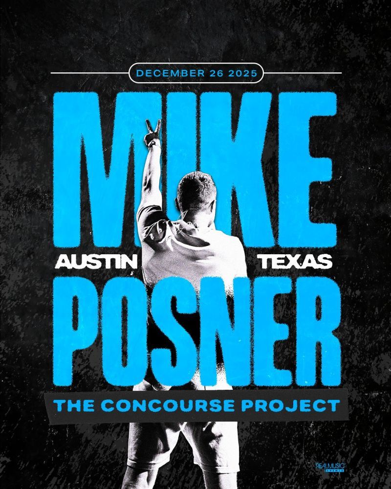 Mike Posner at The Concourse Project, 26 December | Event in Austin | AllEvents