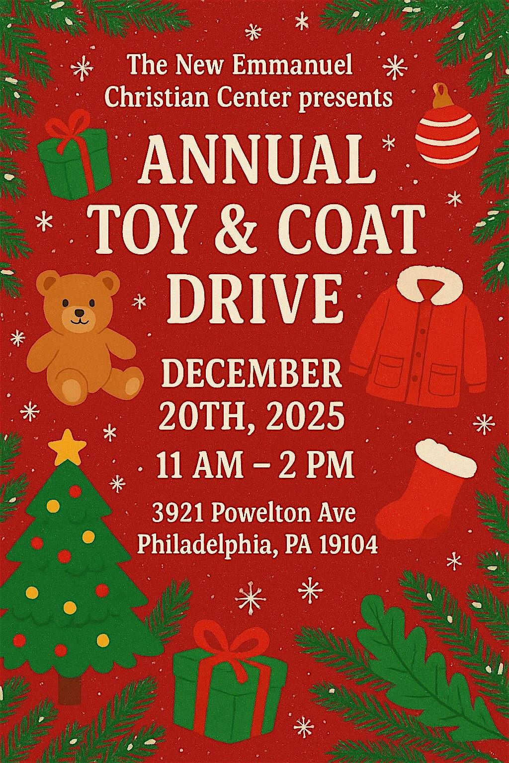 Toy &amp; Coat Drive