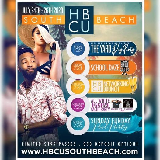 Hbcu South Beach 2022 South Beach Miami Florida July 29 To July 31 Allevents In Southbeach Miami Events Calendar July 2022