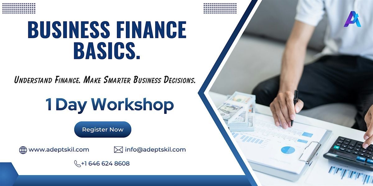 Business Finance Basics Training – Edmonton, AB | 1 Day Workshop