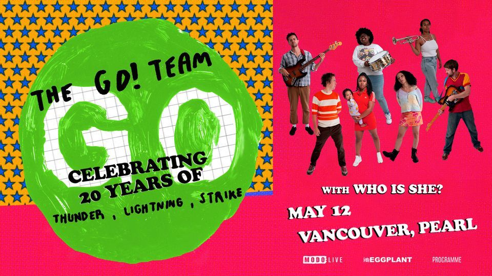 The Go! Team Vancouver, The Pearl on Granville, Vancouver, 12 May