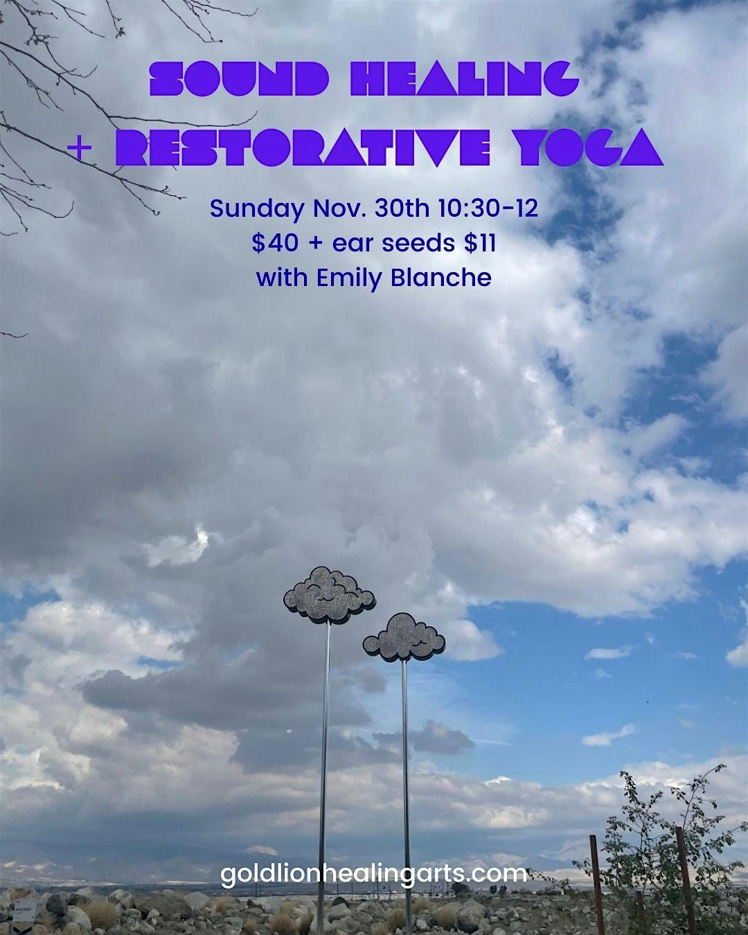 Sound healing bath + Restorative Yoga, 30 November | Event in Phoenix | AllEvents