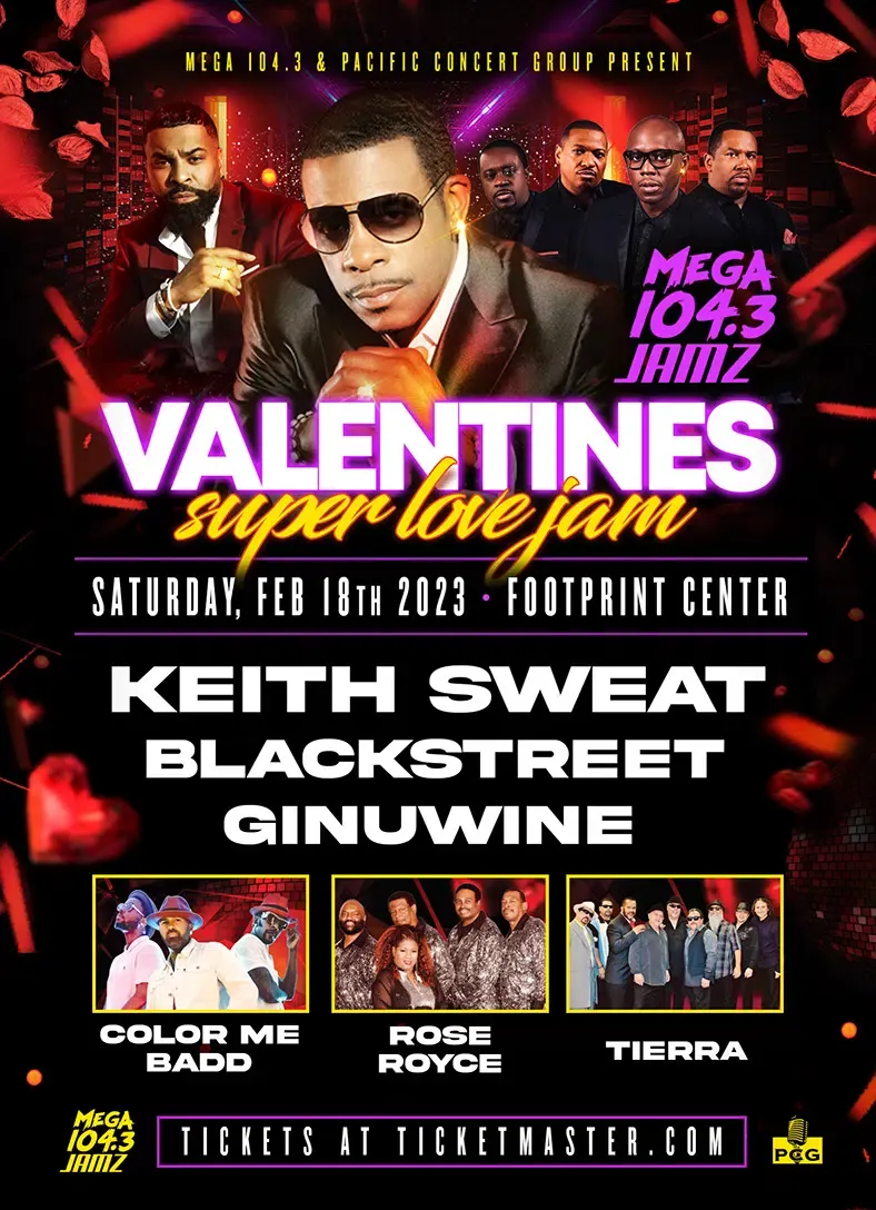 Valentines Super Love Jam at Selland Arena at Fresno Convention Center, 13 February | Event in Fresno | AllEvents