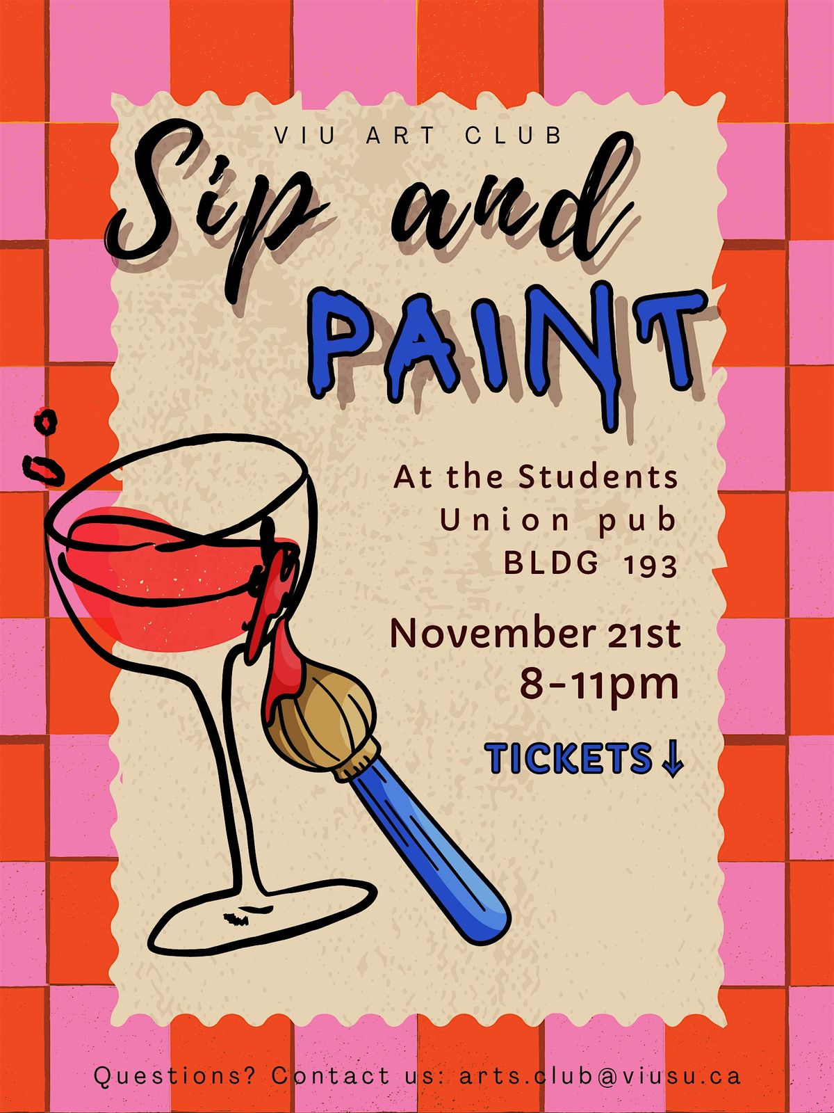 Sip and Paint at the VIU Pub | Event in Nanaimo | AllEvents