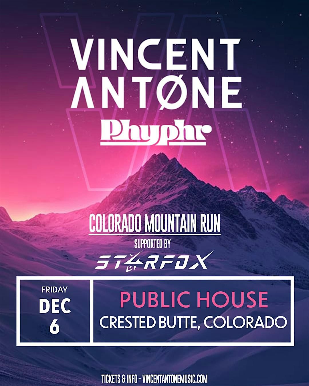 Vincent Antone, 9 October | Event in Minneapolis | AllEvents