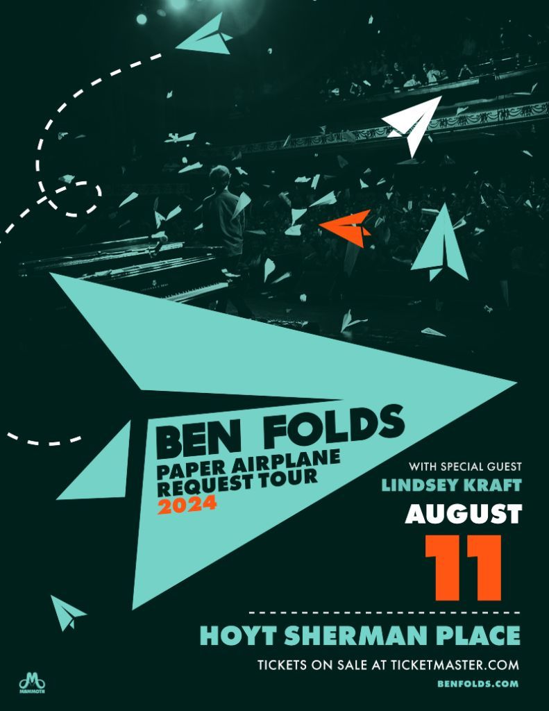 Ben Folds at Brauntex Performing Arts Theatre, 20 September | Event in New Braunfels | AllEvents
