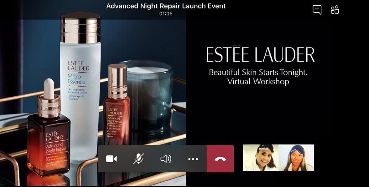 Estee Lauder Night Concierge Virtual September 11 2020