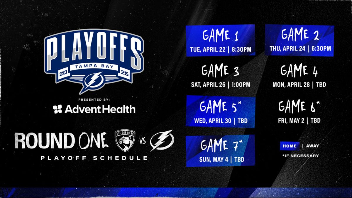 NHL Eastern Conference Finals: Florida Panthers vs. TBD - Home Game 1  Series Game 3 (Date: TBD - If Necessary), 22 May