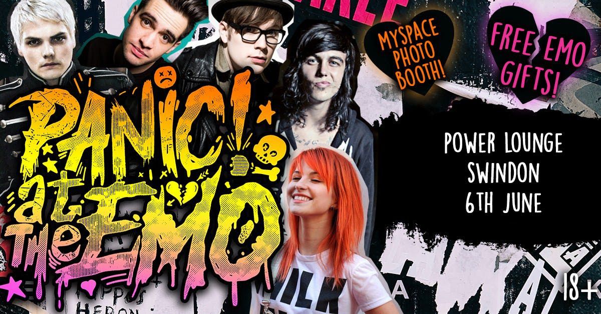 Panic At The Emo Clubnight at Power Lounge, Swindon, 6 June | Event in Swindon | AllEvents