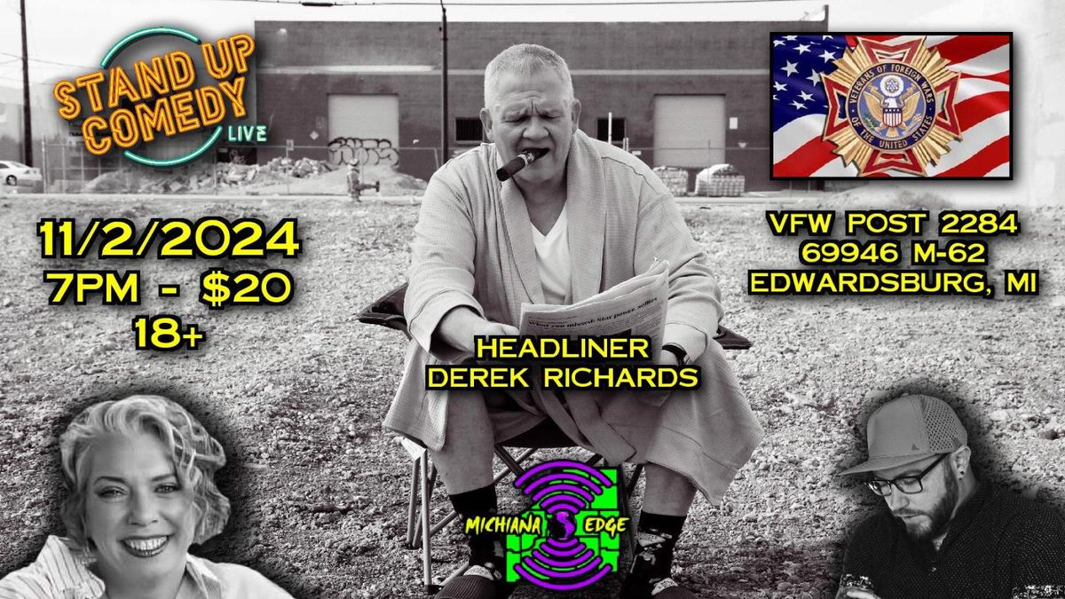 Derek Richards at Brad Garretts Comedy Club at MGM Hotel and Casino, 1 December | Event in Las Vegas | AllEvents