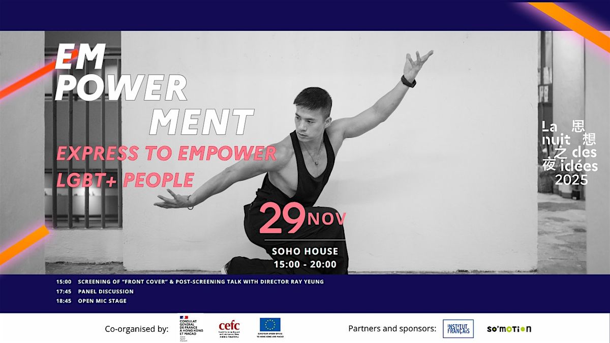 4th Event in the Night of Ideas Series "Express to empower LGBT+ people", 29 November | AllEvents