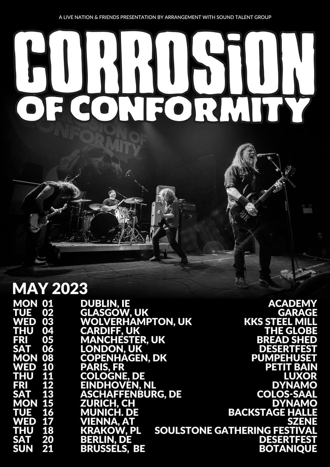 Corrosion of Conformity, 29 September | Event in Fort Wayne | AllEvents