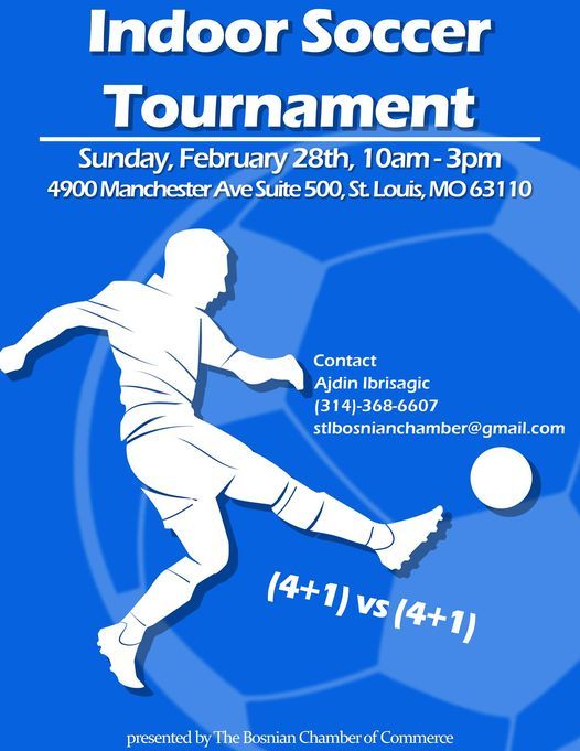Soccer Tournament 25th Commemoration Of End Of Bosnian War Futbol Club Stl St Louis February 28 2021 Allevents In Soccer Tournament St Louis March 2022