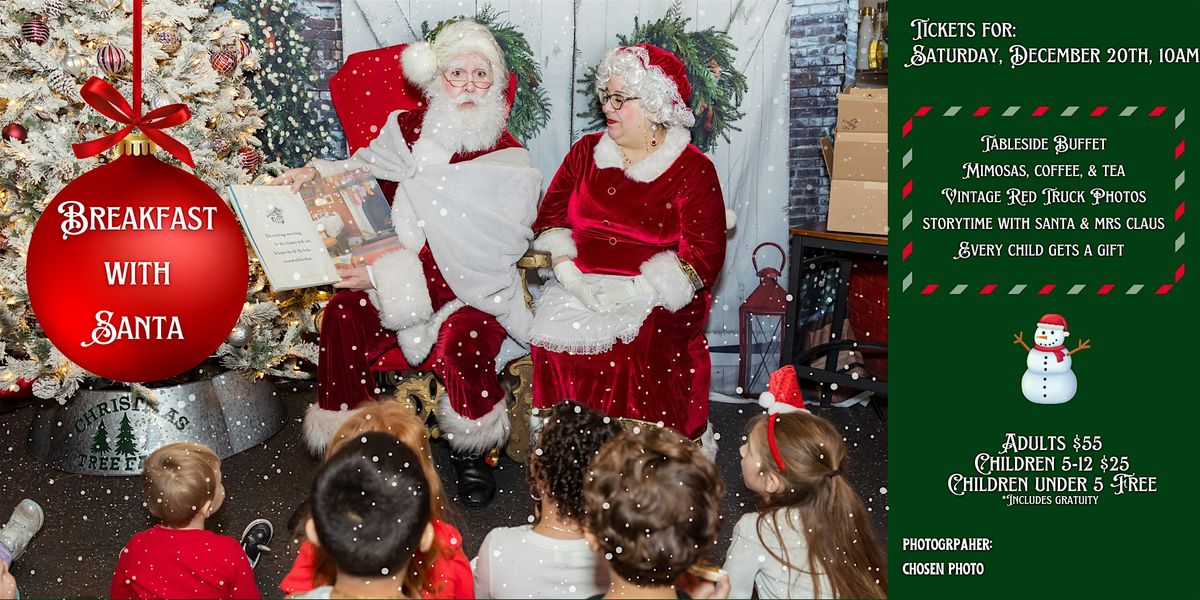 Breakfast with Santa December 20th-12:30PM, 20 December | Event in West Haverstraw | AllEvents