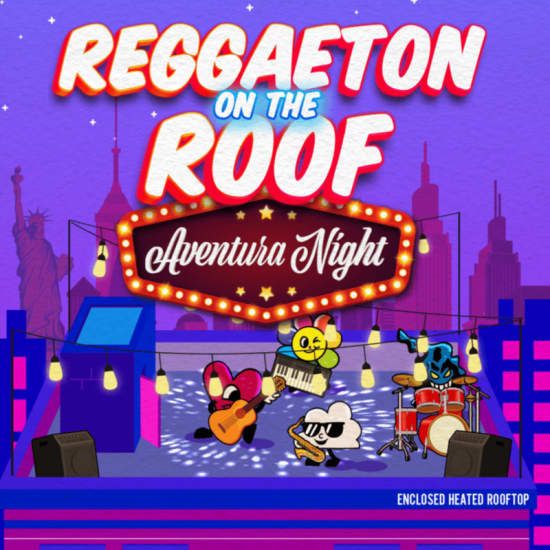 Aventura & Bachata Classics - Reggaeton on the Roof  -  Rooftop with NYC, 30 August | Event in Long Island City