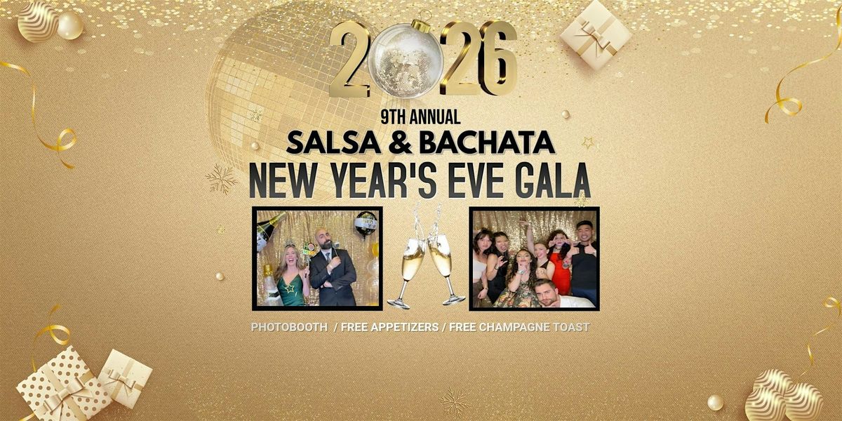 9TH ANNUAL SALSA & BACHATA NEW YEAR'S EVE GALA, 31 December | Event in Cambridge | AllEvents