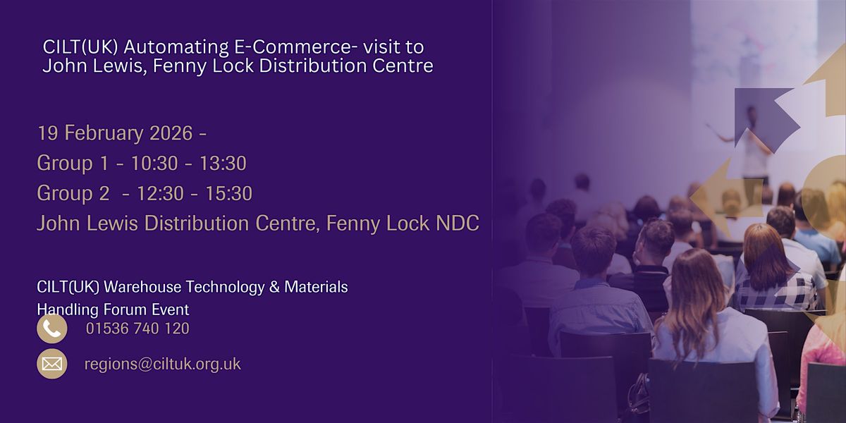 Visit to John Lewis, Fenny Lock Distribution Centre, 19 February | Event in Bletchley | AllEvents
