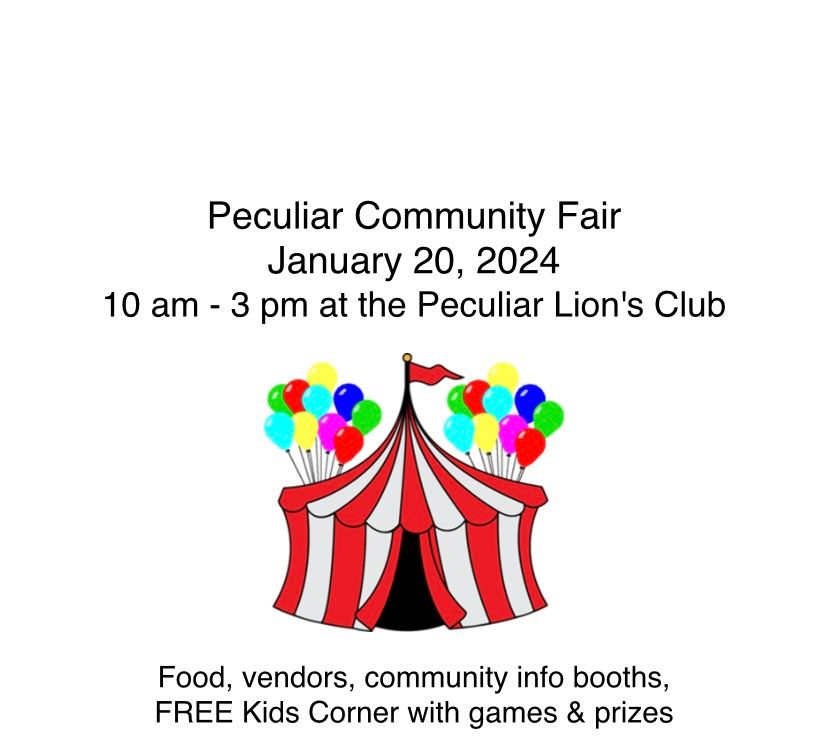 Peculiar Community Fair , Peculiar Lions Club, 20 January 2024