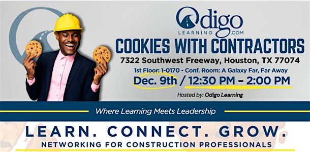 FREE EVENT! Cookies with Contractors!, 9 December | Event in Houston | AllEvents