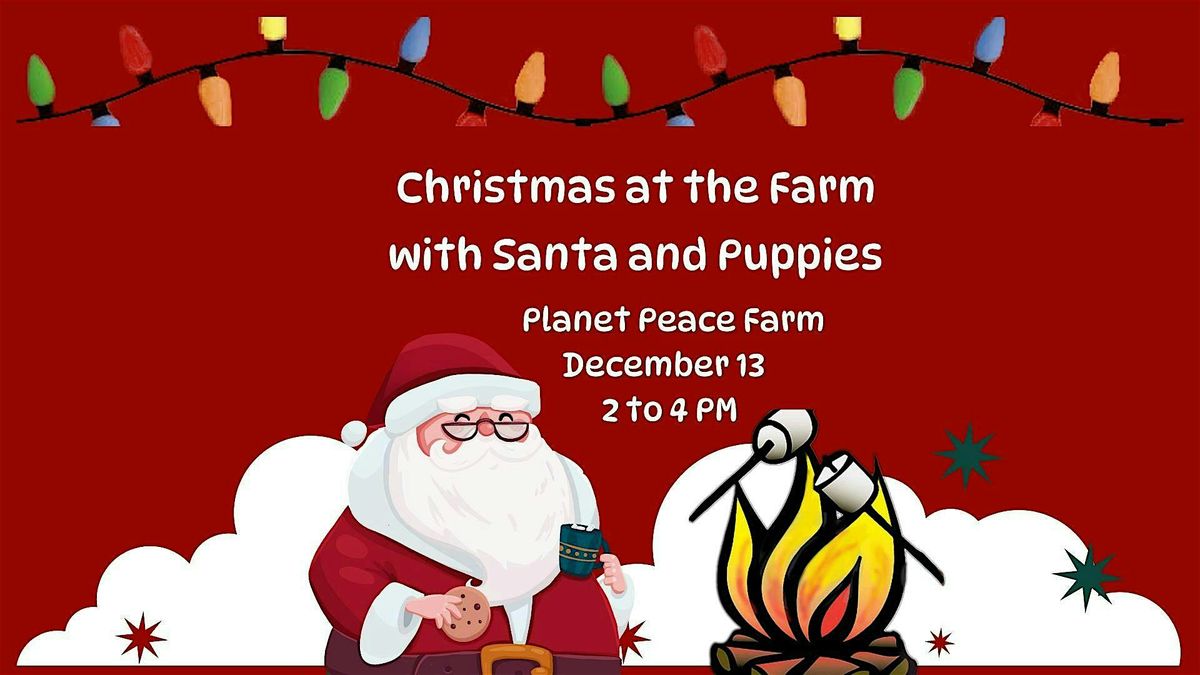 Christmas at the Farm with Santa & Puppies, 13 December | Event in Raleigh | AllEvents