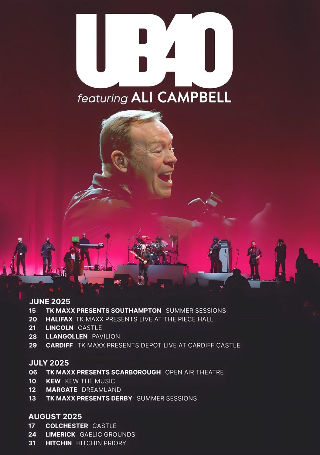 Kew the Music - UB40 and Ali Campbell at Royal Botanic Gardens Kew, 10 July | Event in Isleworth | AllEvents