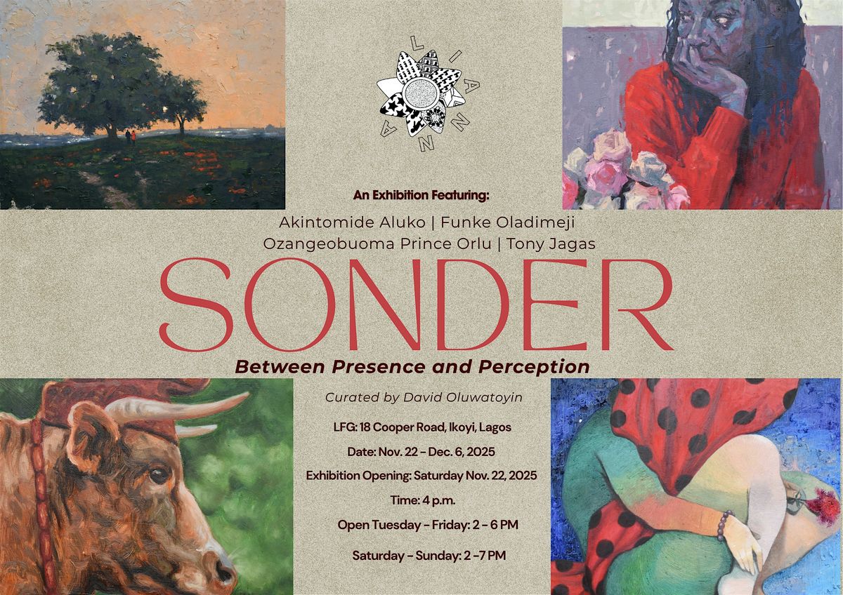 SONDER: Between Presence and Perception, 22 November | Event in Lagos | AllEvents