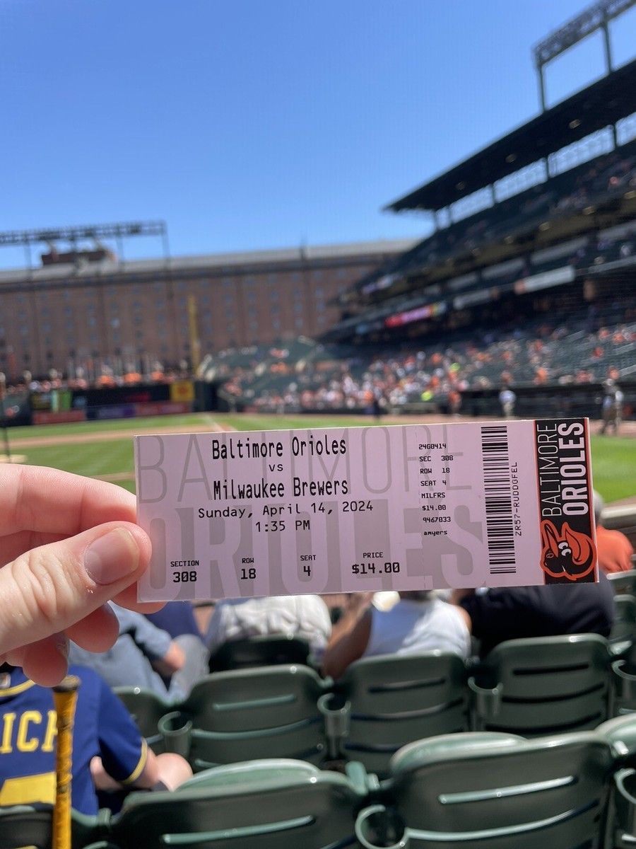 Milwaukee Brewers at Baltimore Orioles at Oriole Park at Camden Yards, 18 September | Event in Baltimore | AllEvents