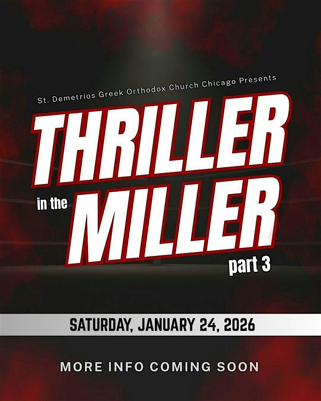 Thriller in the Miller III - January 24, 2026, 24 January | Event in Chicago | AllEvents