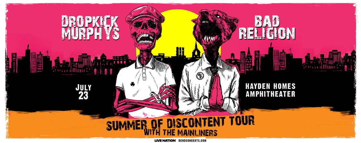 Dropkick Murphys and Bad Religion at Summer Stage at Stone Pony, 13 August | Event in Asbury Park | AllEvents