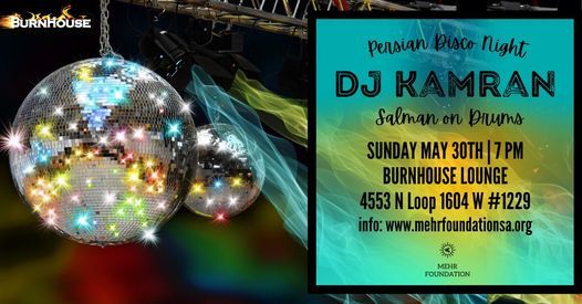 Persian Disco Night Tickets Finden San Antonio May 31 2021 Allevents In San Antonio Christmas Events 2021