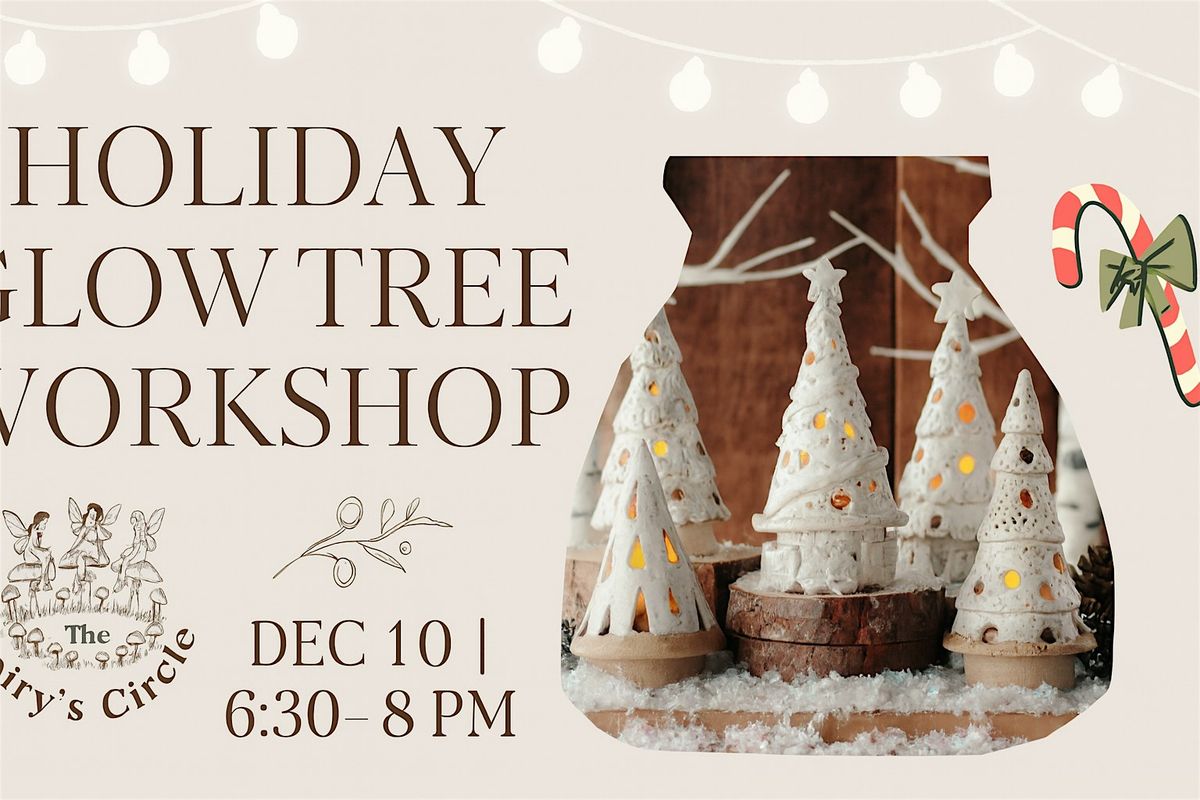 Holiday Glow Tree Workshop, 10 December | Event in Victoria | AllEvents