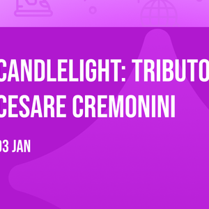 Candlelight: Tributo a Cesare Cremonini - Concerti a Sala Lounge Arch - Villa Brasavola de Massa, 37121, Verona