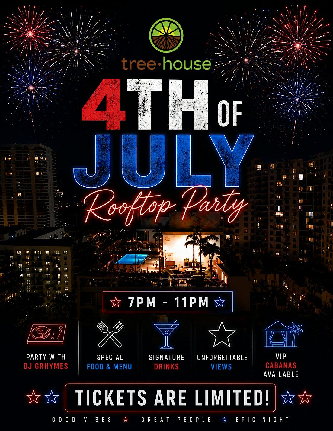 4th of July Rooftop Party | Watch Party