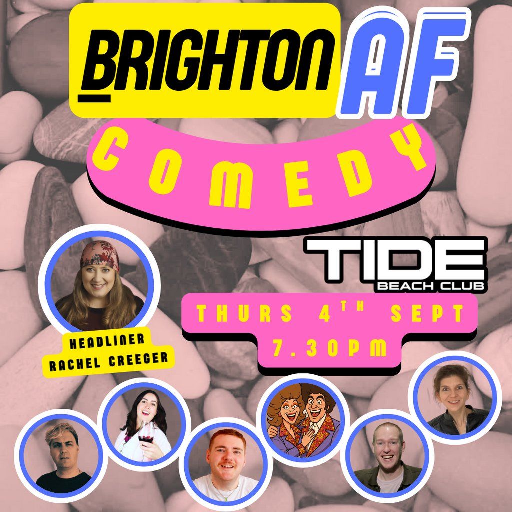 Brighton AF Comedy at Tide Beach Club, 4 September | Event in Brighton | AllEvents