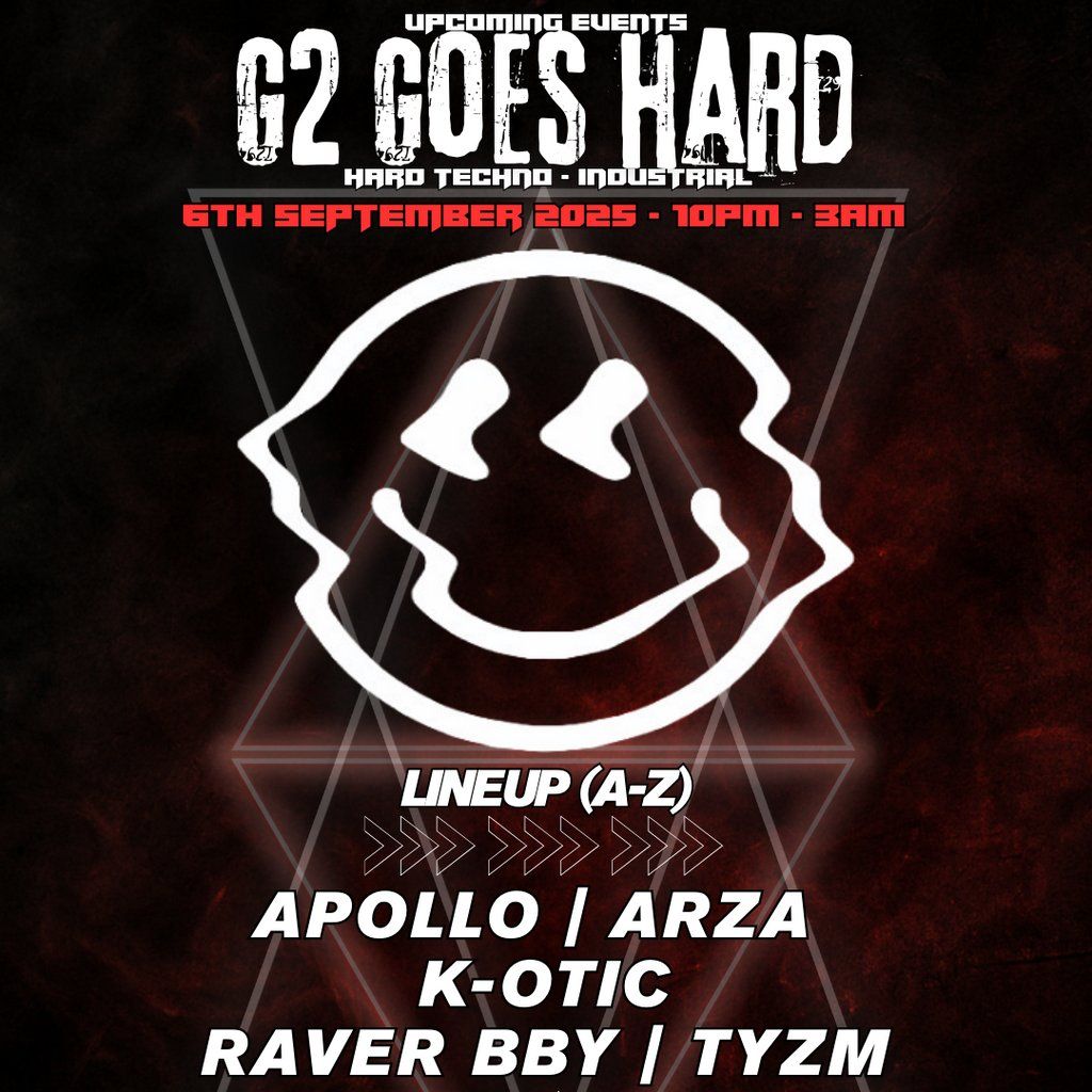 G2 Goes Hard, 6 September | Event in Glasgow | AllEvents