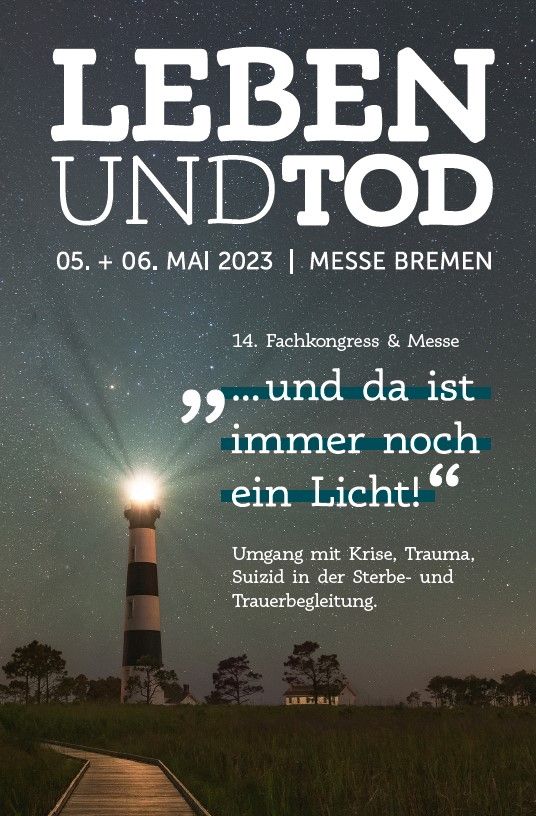 Stand auf der Messe Leben und Tod, LEBEN UND TOD, Bremen, May 5 2023
