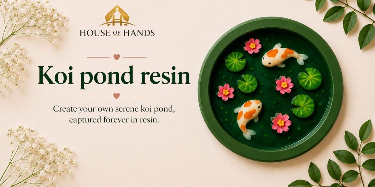 Koi Pond Resin Workshop