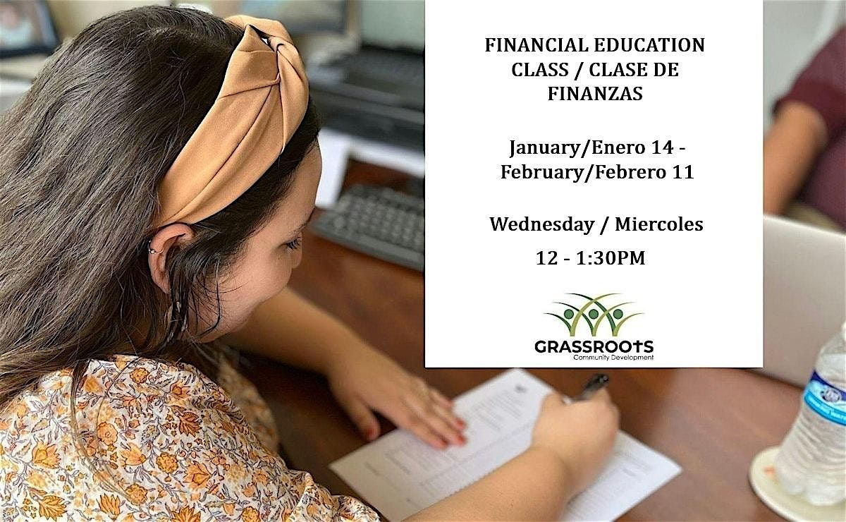 2026 Financial Education Classes - Starting January 14th - Español/Spanish