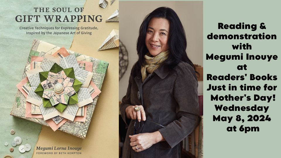 Megumi Inouye presents “The Soul of Gift Wrapping” with a live
