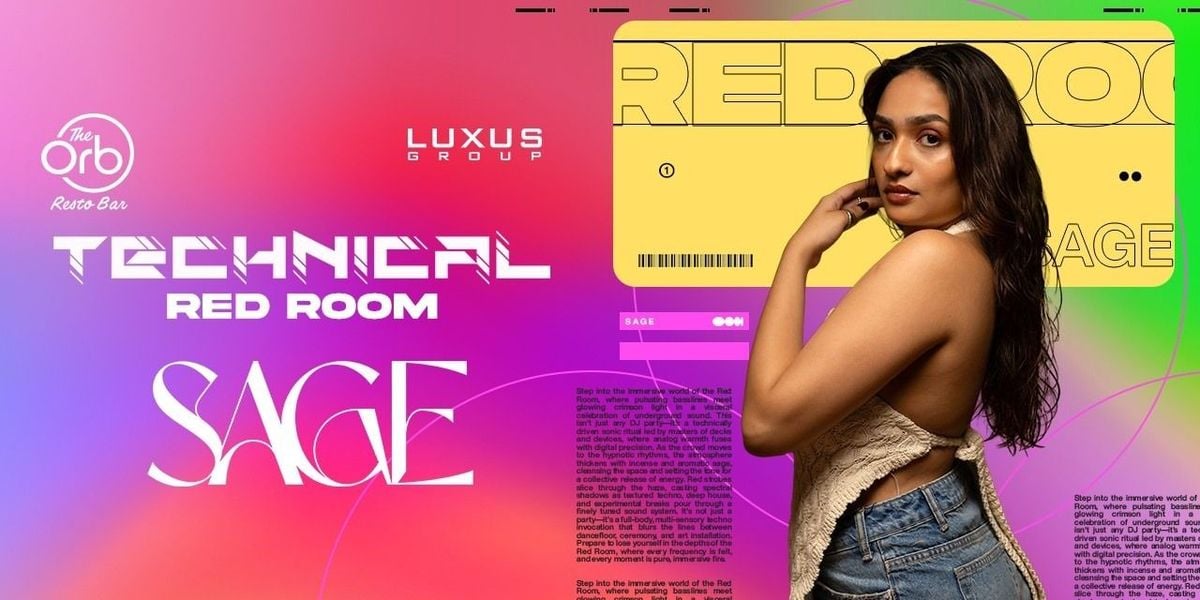 TECHNICAL RED ROOM, 14 June | Event in Kochi | AllEvents